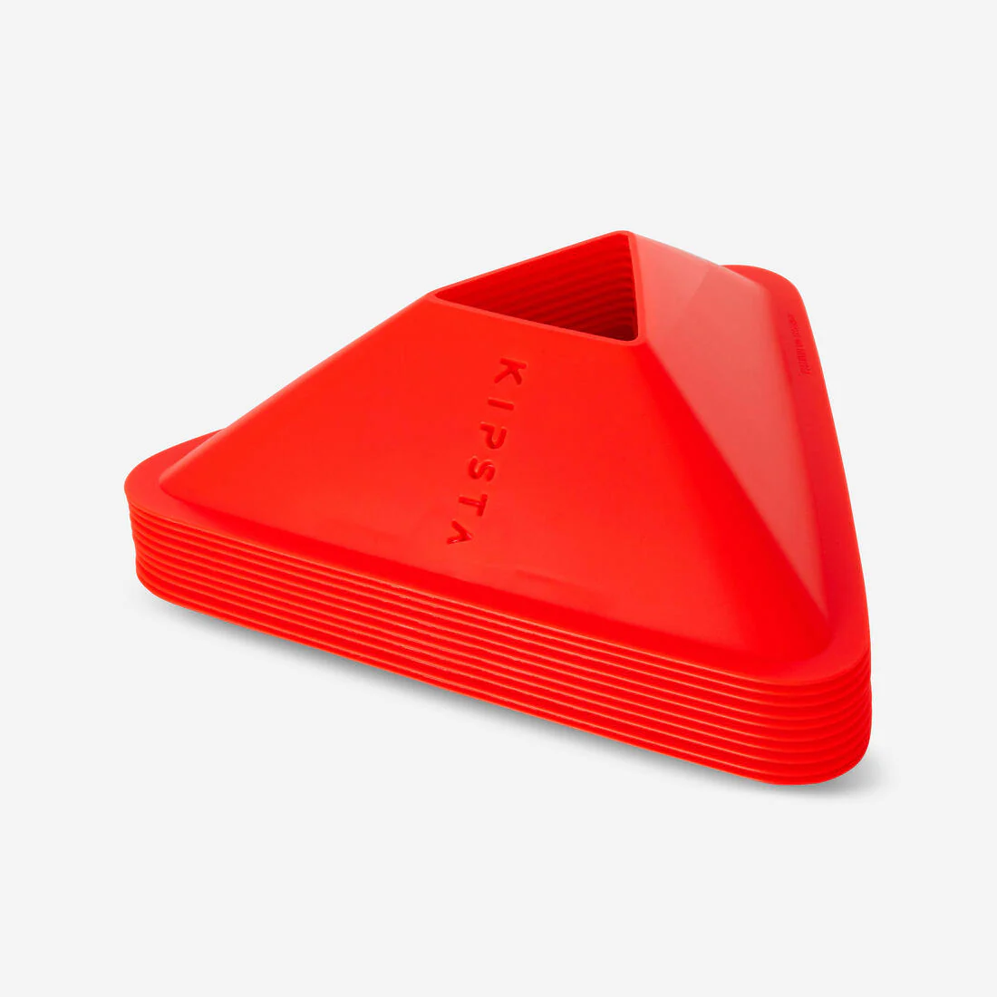 10 CONOS DE ENTRENAMIENTO DE FÚTBOL ESSENTIAL NARANJA - Image 3