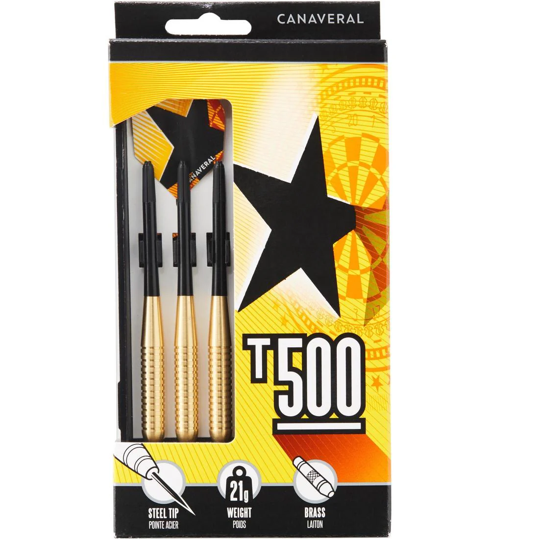 3 DARDOS CON PUNTA DE ACERO T500 CANAVERAL - Image 2
