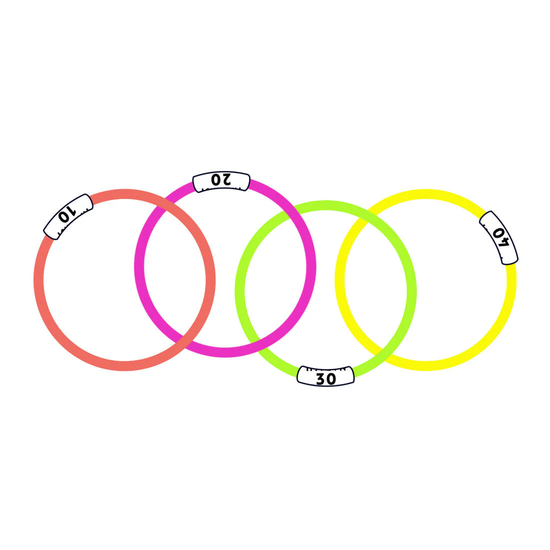 4 ANILLOS ACUÁTICOS CON PESO - Image 5