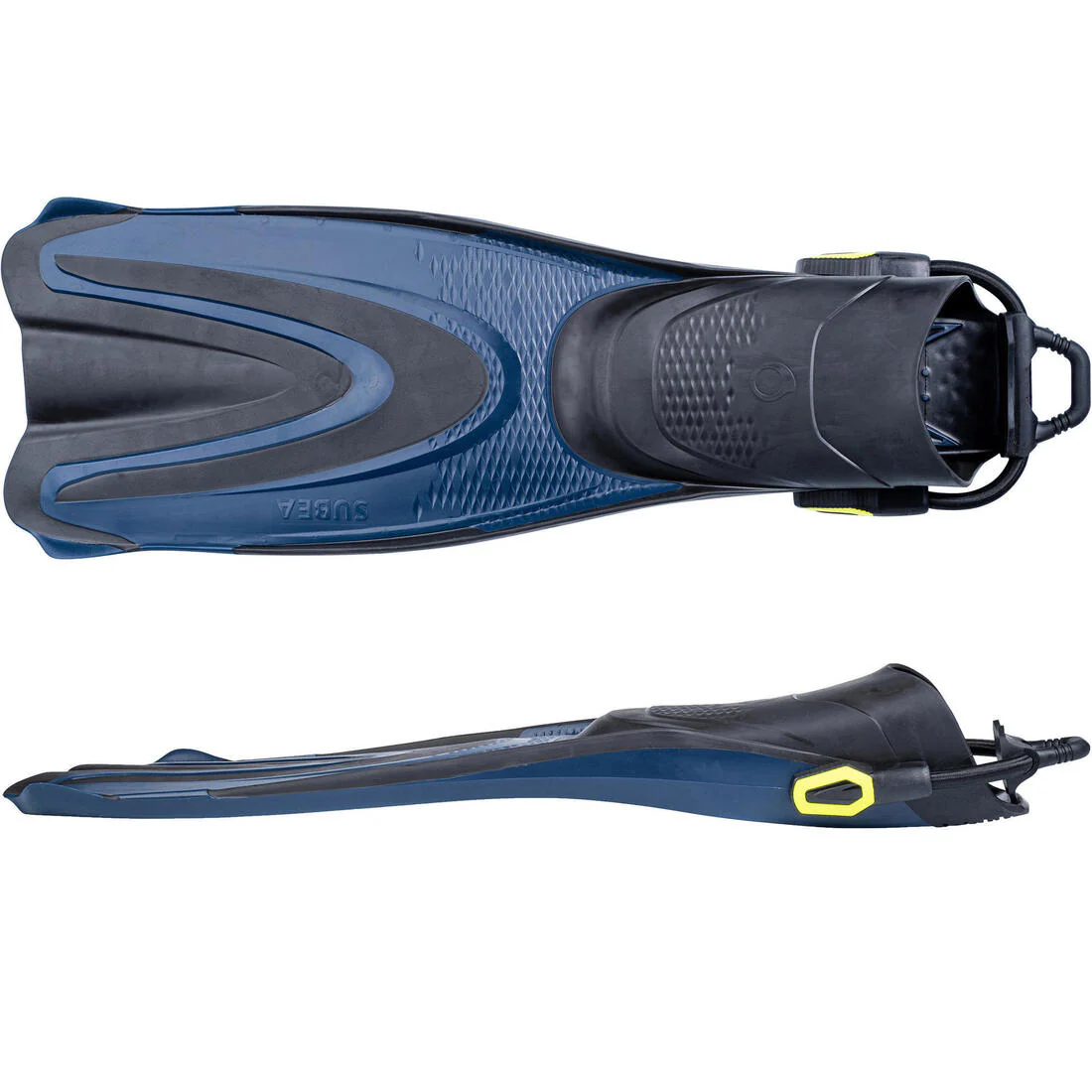 Aletas de buceo azul negro regulables - SCD500OH - Image 3