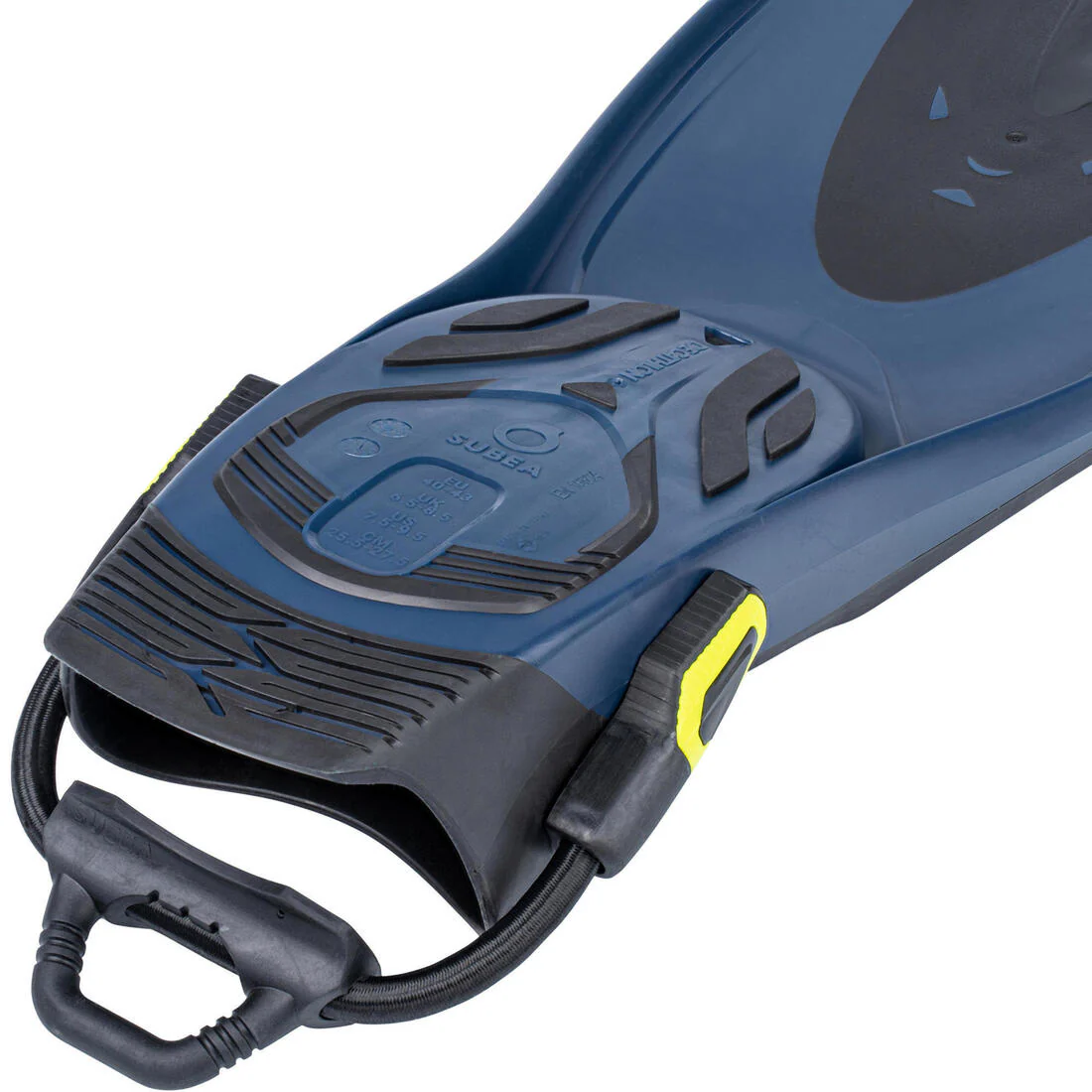 Aletas de buceo azul negro regulables - SCD500OH - Image 5