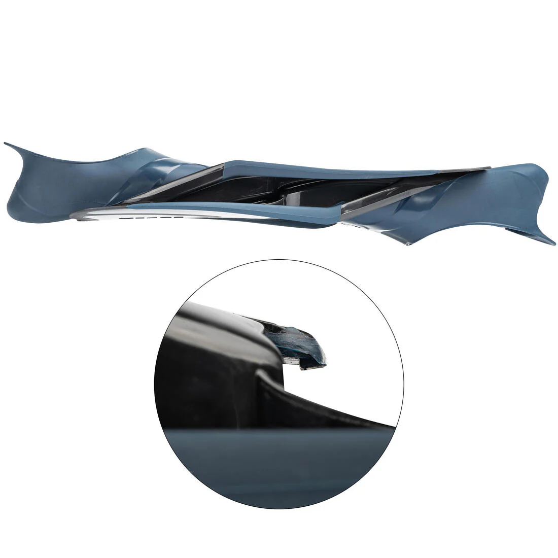 Aletas snorkel cortas adultos negro azul - FF 100 - Image 6