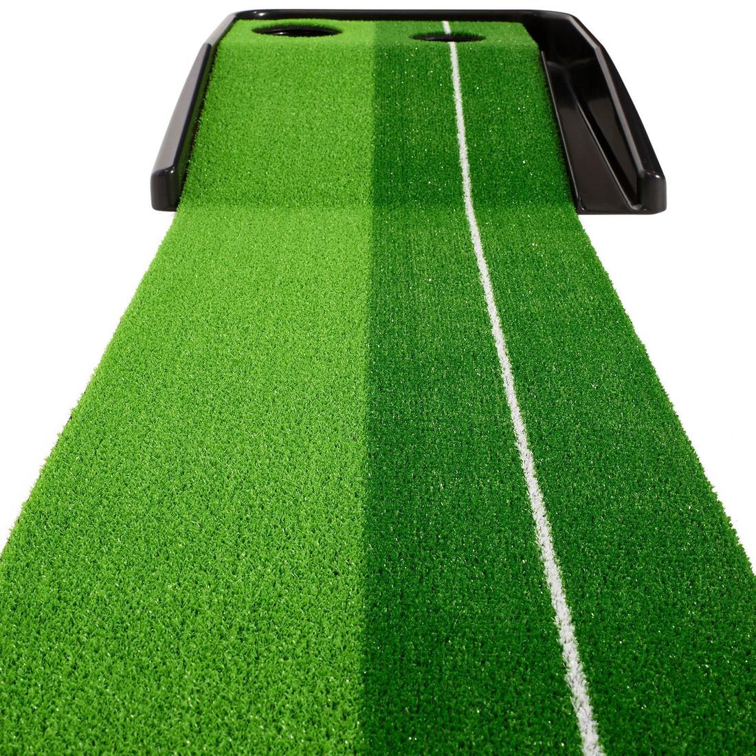 ALFOMBRA DE GOLF PARA PUTTING CON RETORNO DE PELOTA INESIS - Image 2