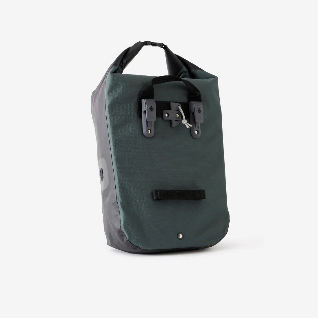 ALFORJA 500 PARA PARRILLAS BICI GRIS OSCURO 20 L IMPERMEABLE - Image 2