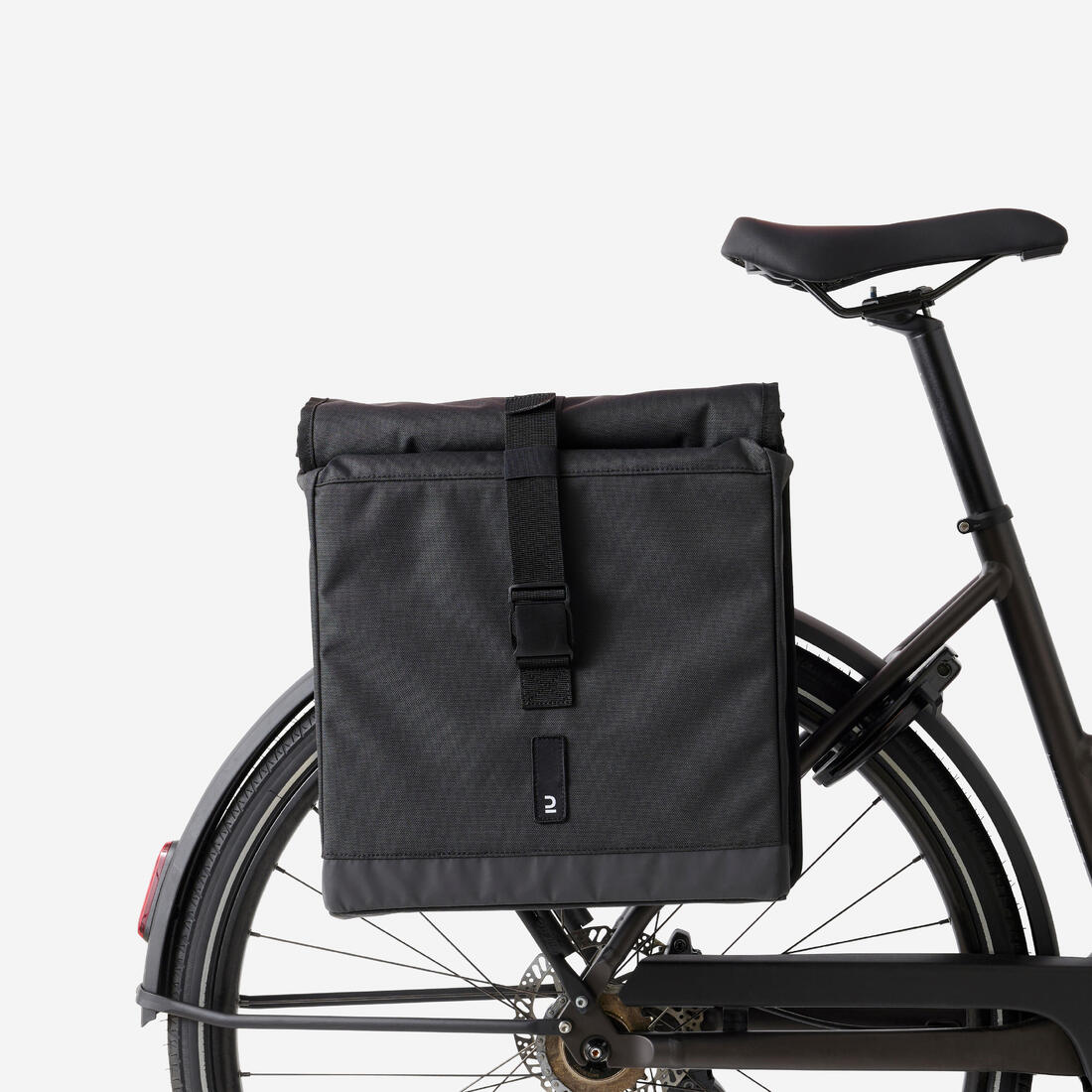 ALFORJA DOBLE BICI 500 NEGRO 2 X 20 L - Image 3