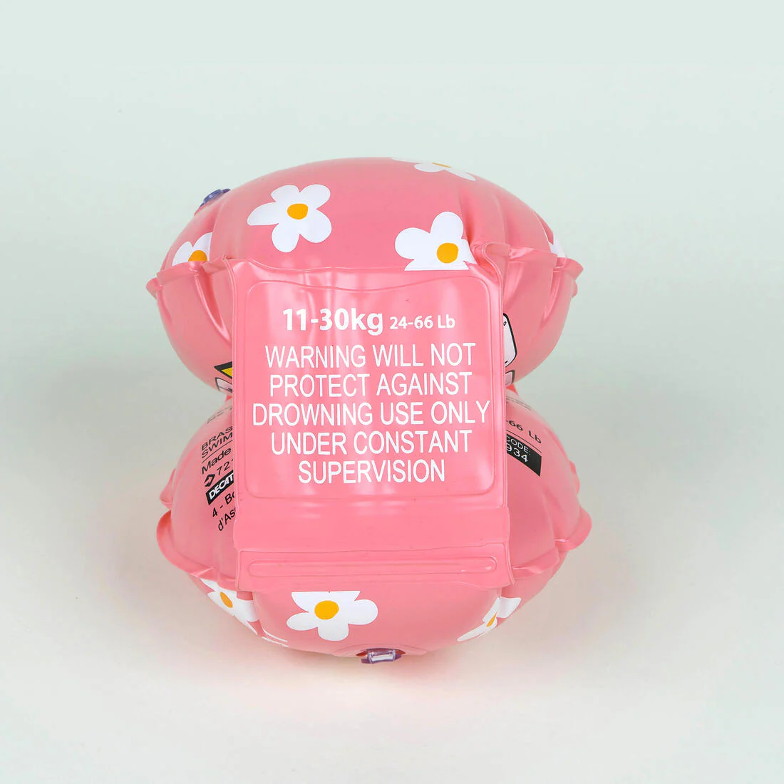 Alitas flotador niños rosado diseño de flores - Image 14