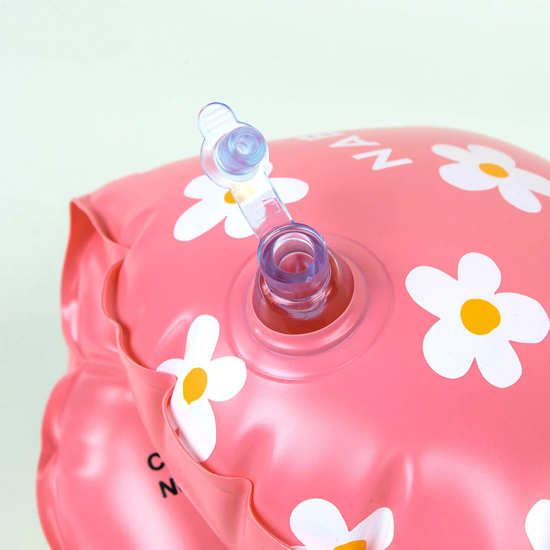 Alitas flotador niños rosado diseño de flores - Image 19