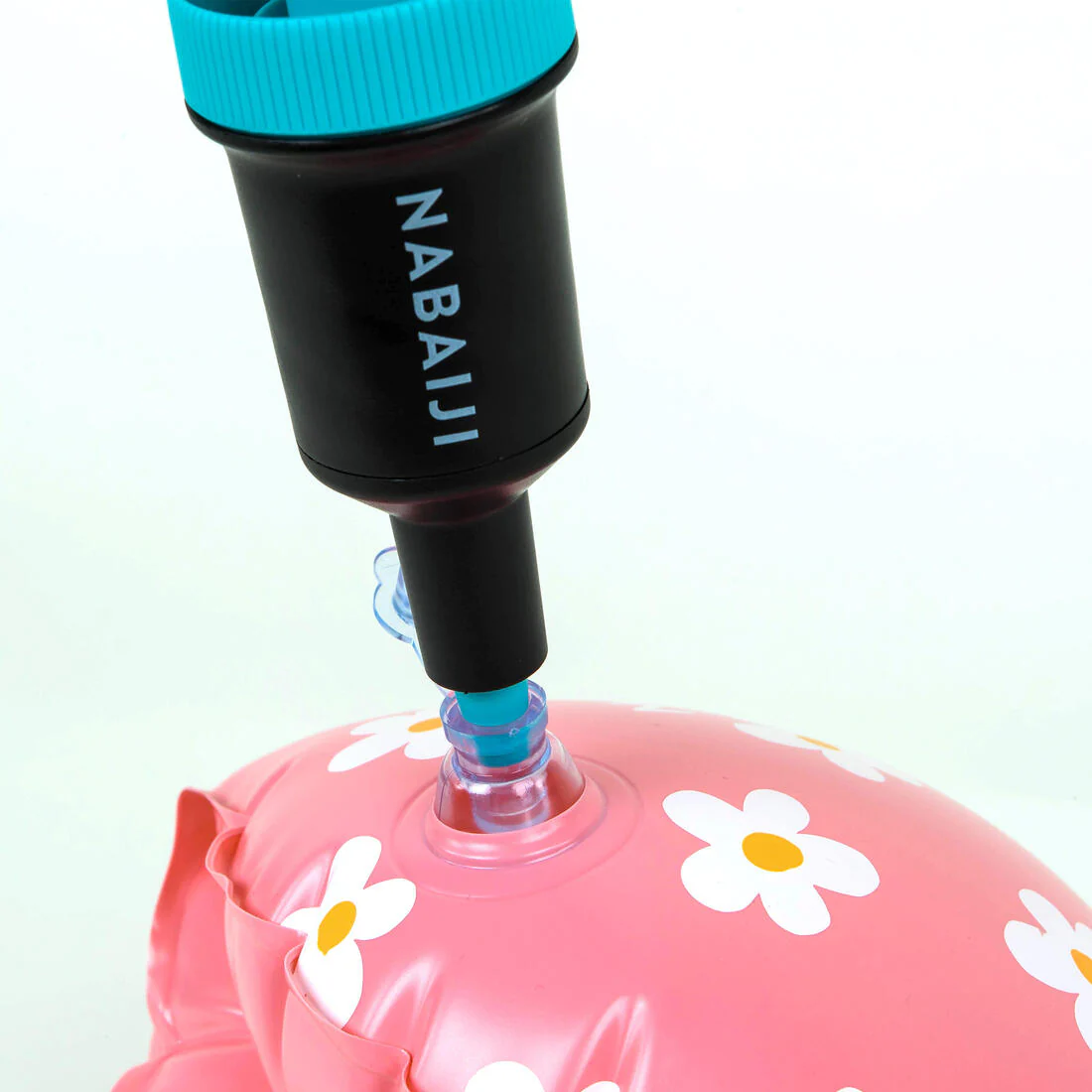 Alitas flotador niños rosado diseño de flores - Image 21