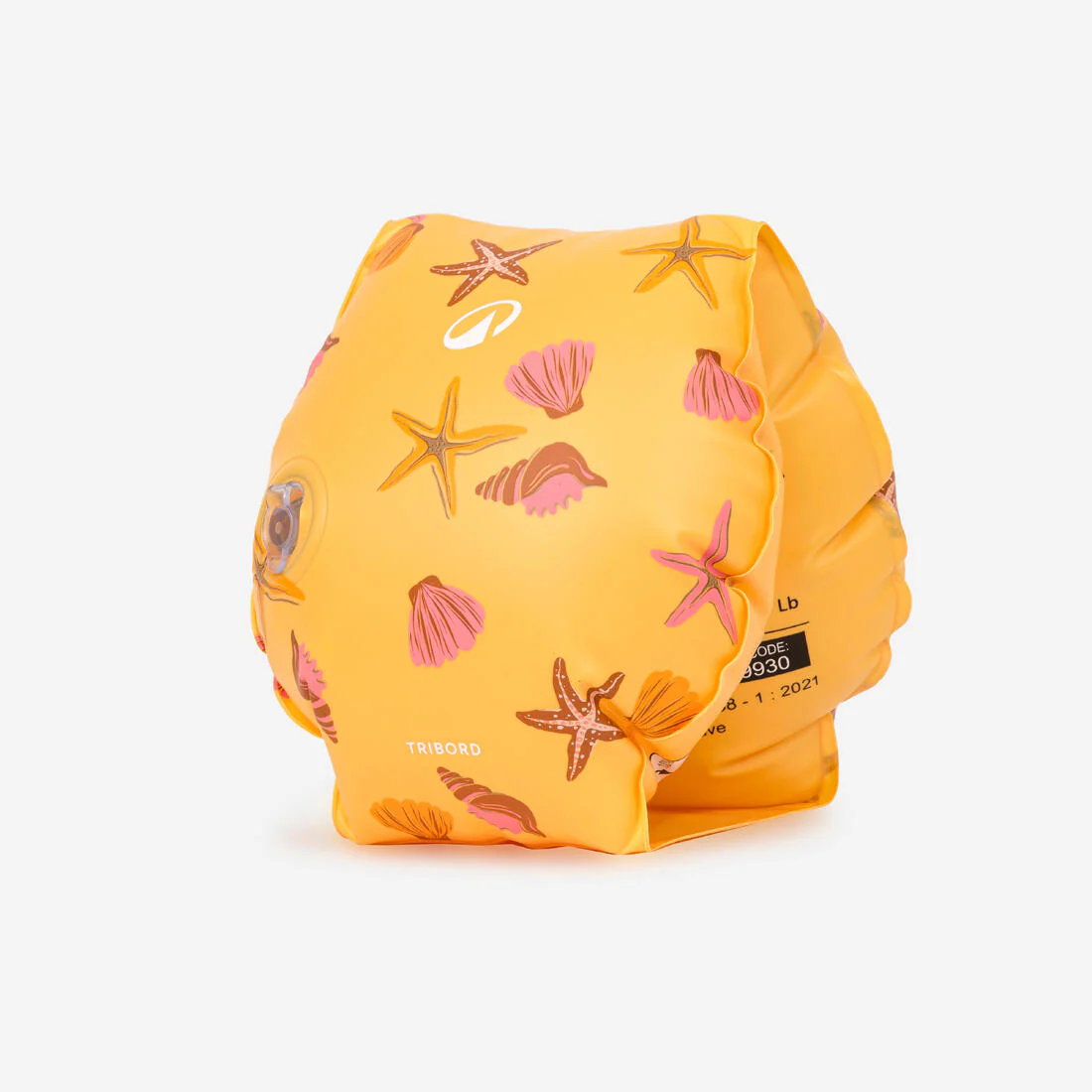 Alitas flotador niños rosado diseño de flores - Image 7