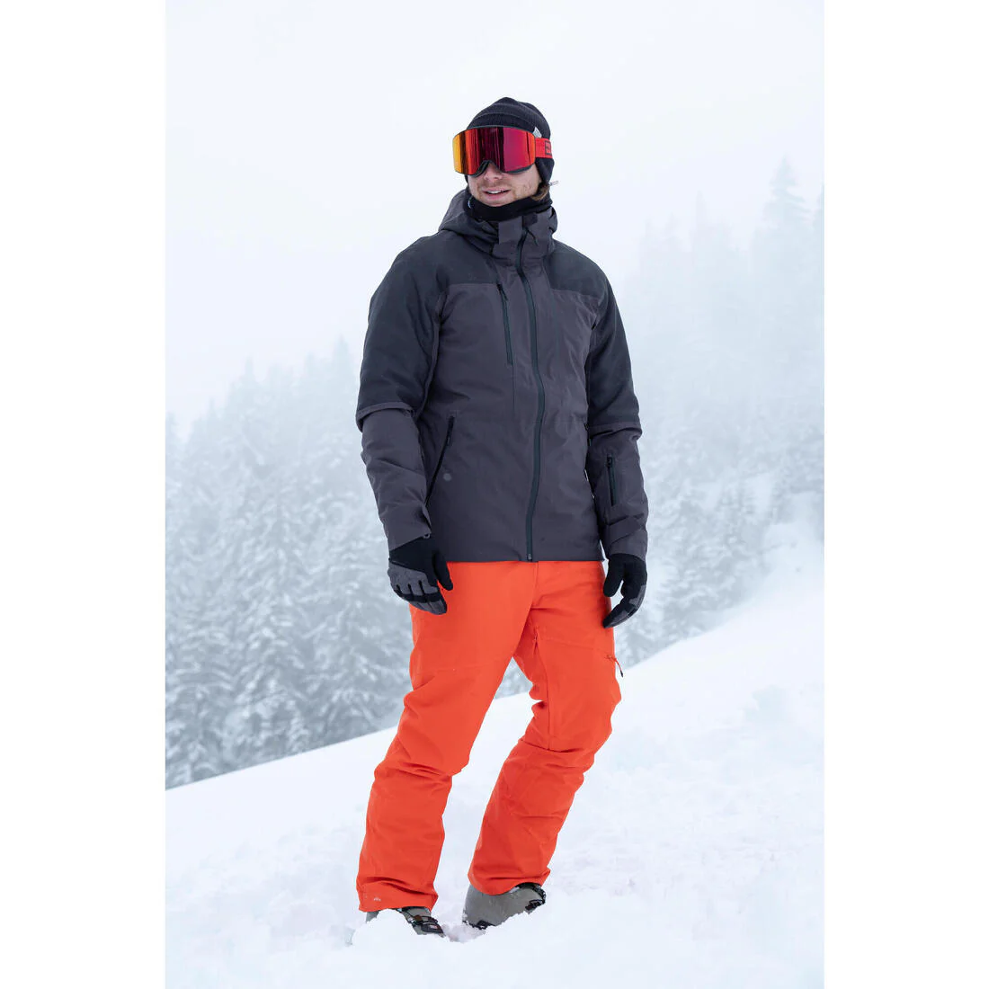 Antiparras nieve adultos y niños rojo - G900 C buen clima mica intercambiable - Image 15