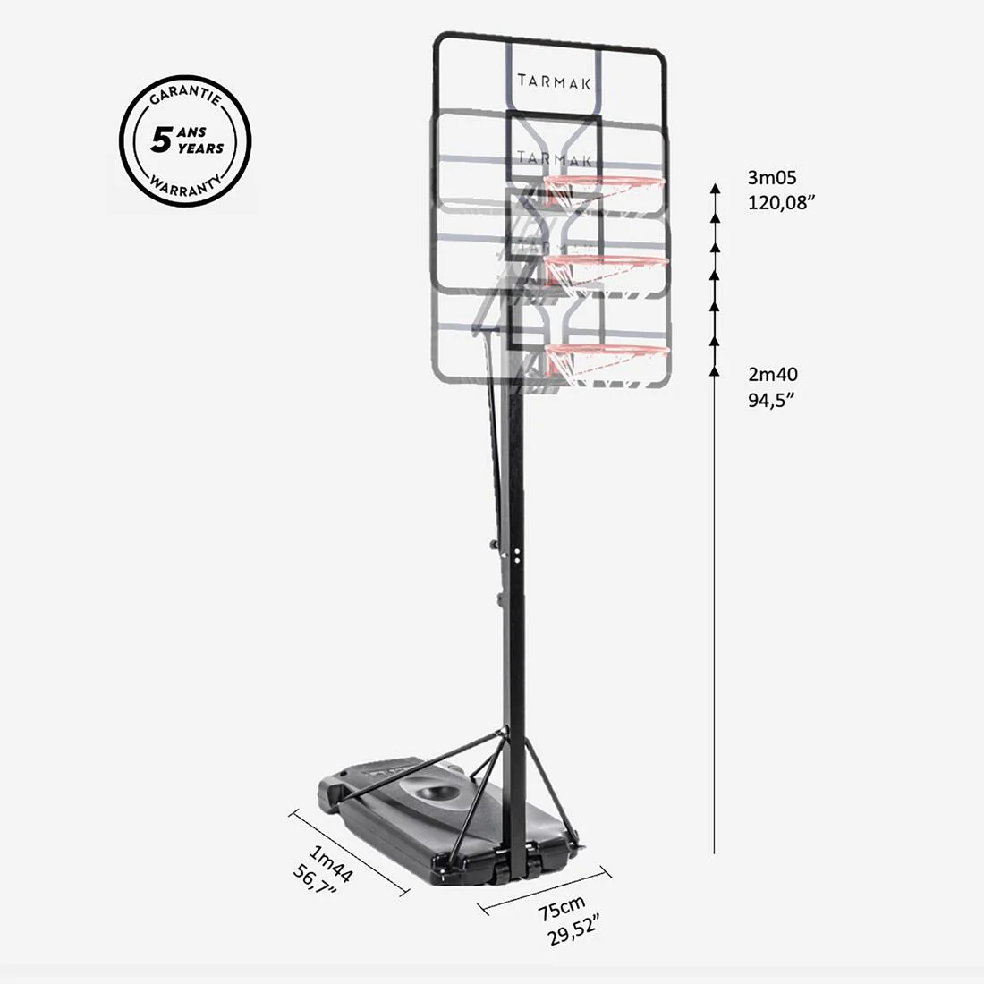ARO DE BÁSQUETBOL B700 PRO - Image 11