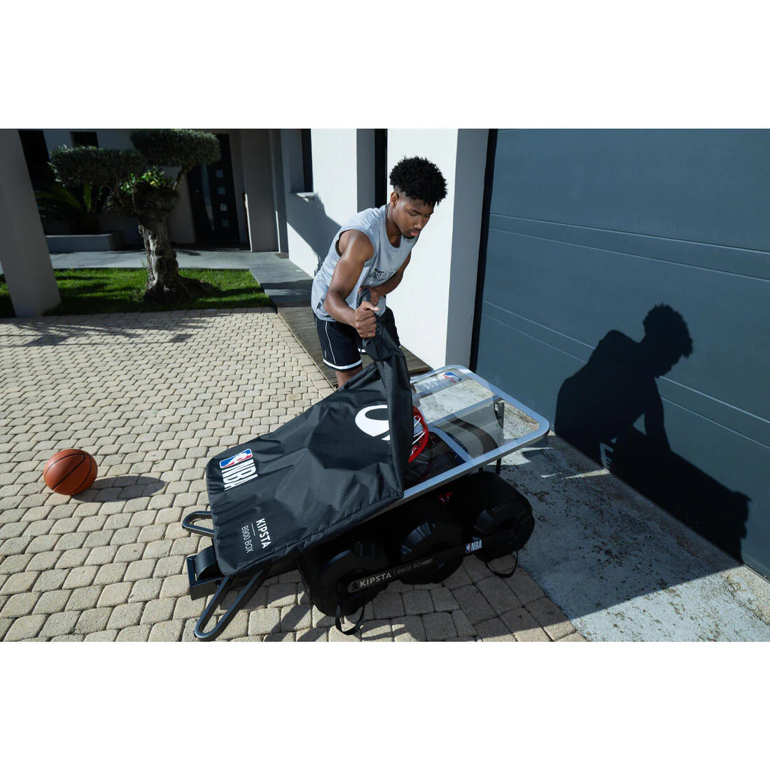 ARO DE BÁSQUETBOL REGULABLE DE 2,10 M A 3,05 M B900 BOX NBA - Image 18