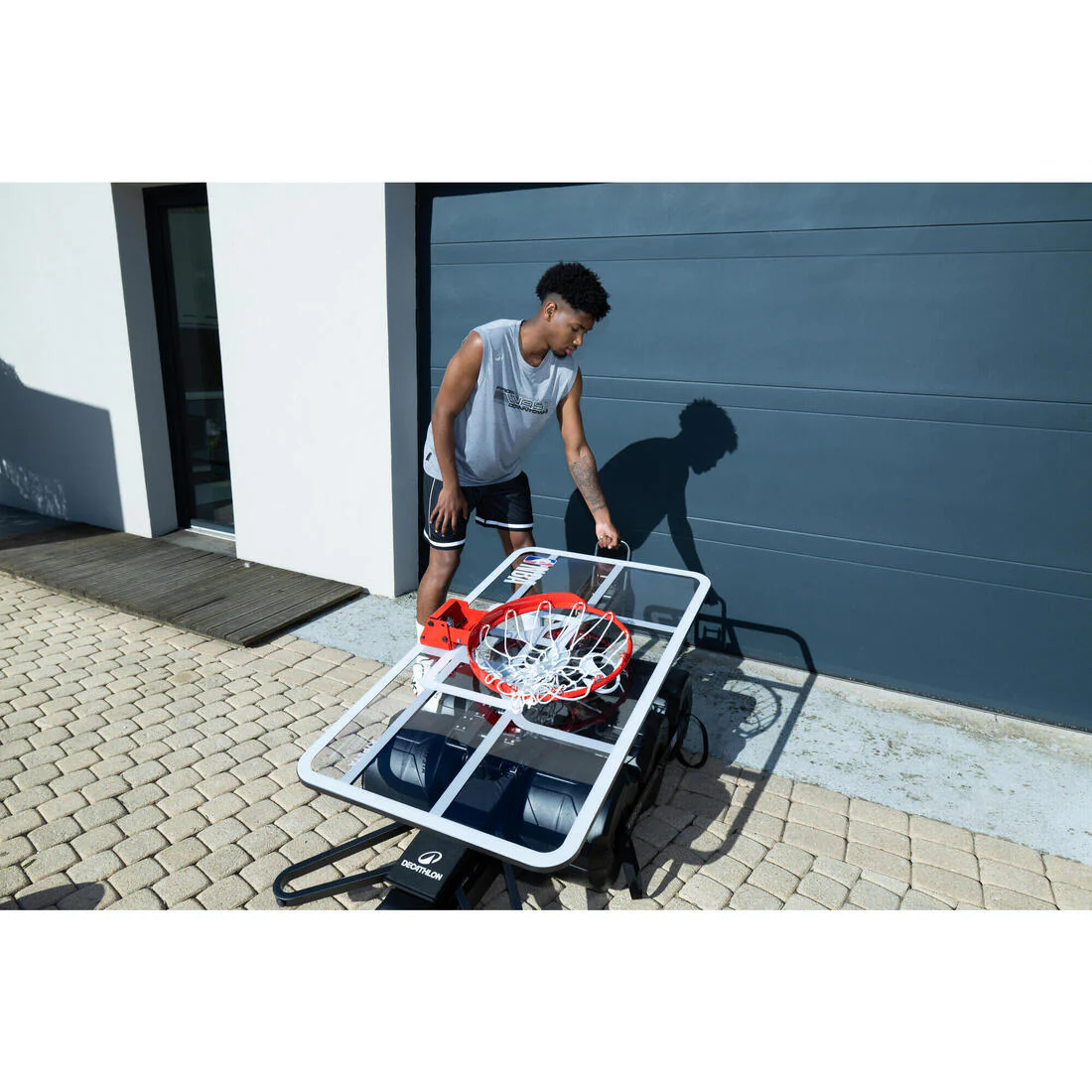 ARO DE BÁSQUETBOL REGULABLE DE 2,10 M A 3,05 M B900 BOX NBA - Image 19