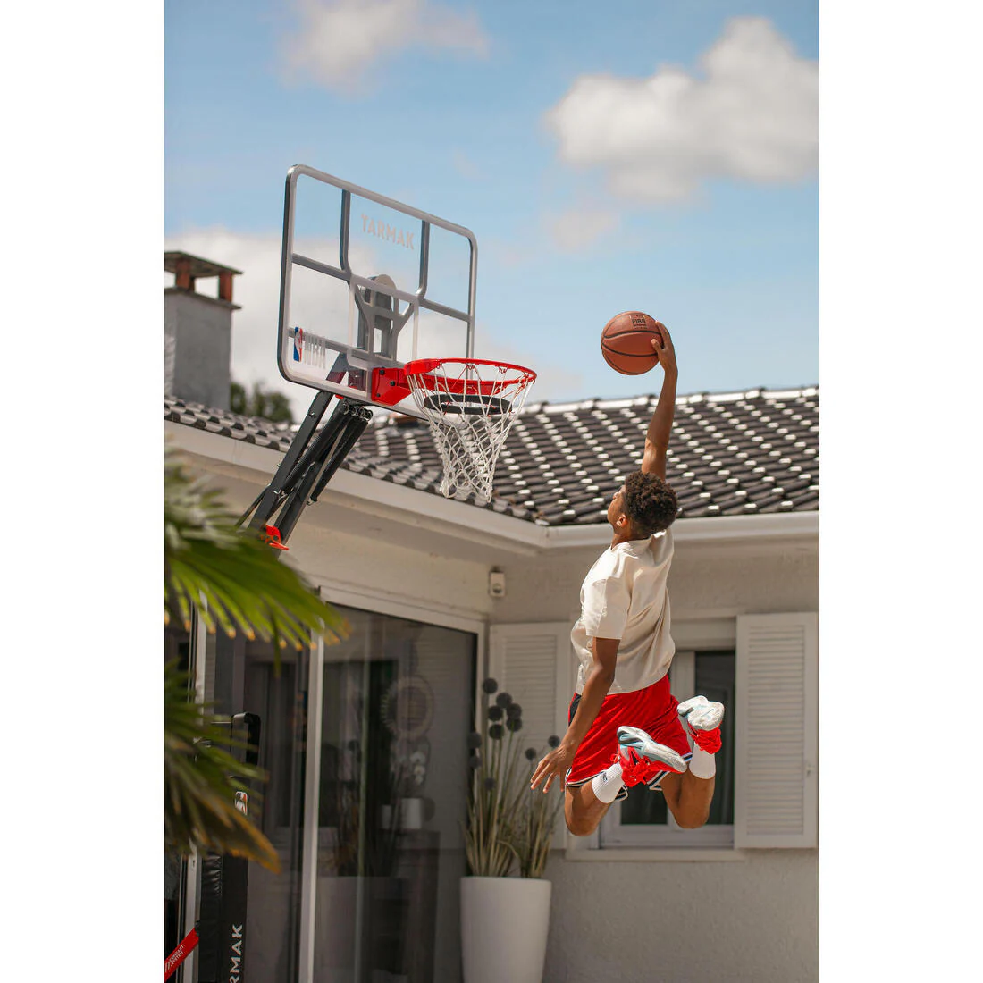 ARO DE BÁSQUETBOL REGULABLE DE 2,10 M A 3,05 M B900 BOX NBA - Image 2