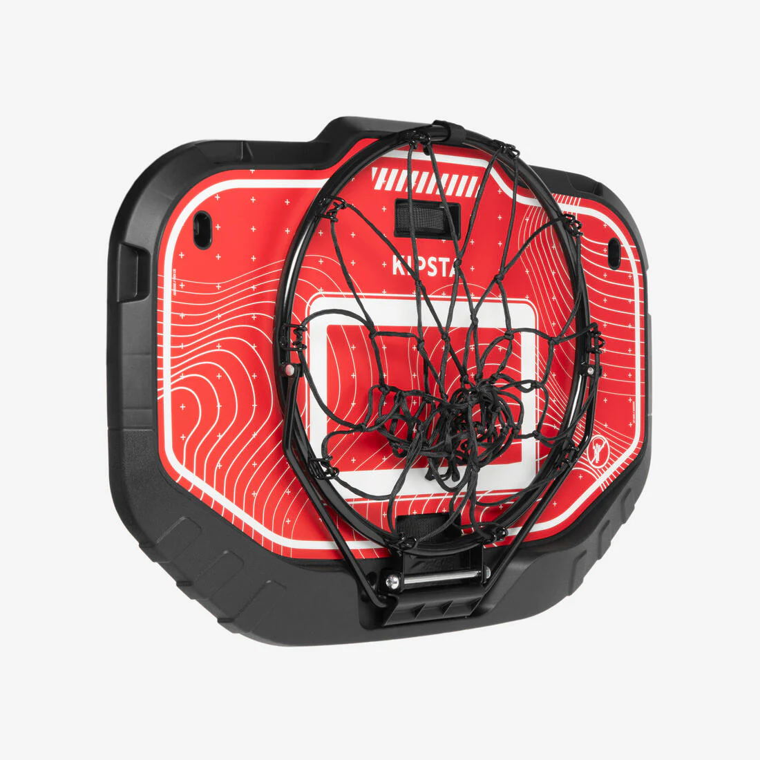 ARO DE BÁSQUETBOL TRANSPORTABLE DE PARED SET K900 ROJO - Image 3