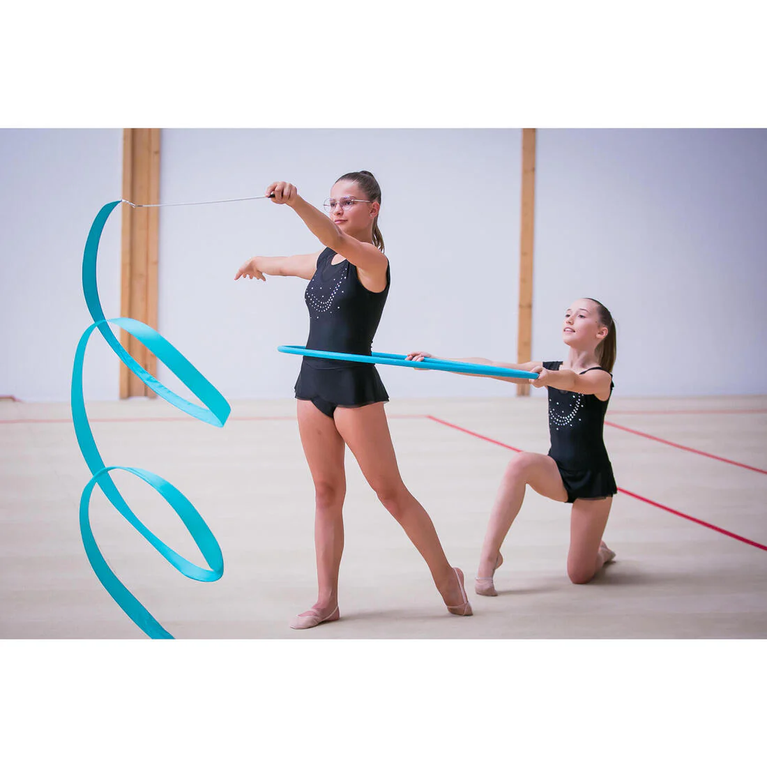 ARO GIMNASIA RÍTMICA TURQUESA 85 CM - Image 6