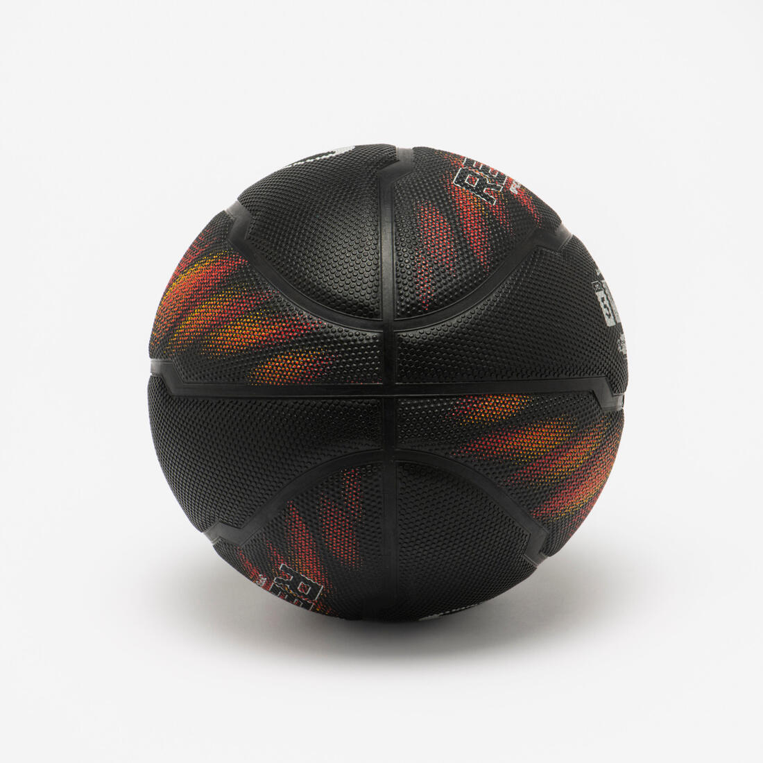 Balón de baloncesto talla 5 - RESIST R500 negro naranja - Image 5