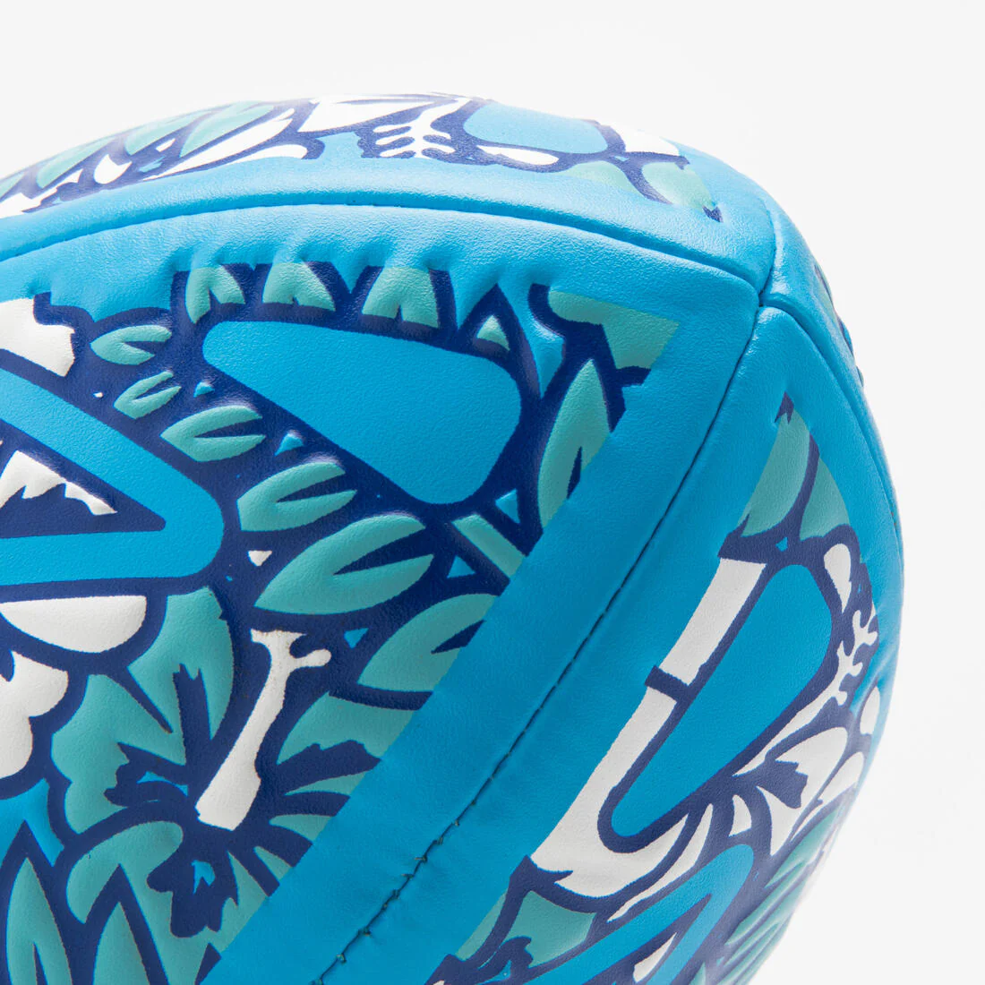 BALÓN DE RUGBY PLAYA R100 AZUL - Image 5