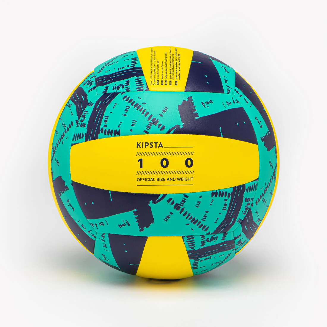 BALÓN DE VÓLEIBOL VB100 AZUL AMARILLO - Image 5