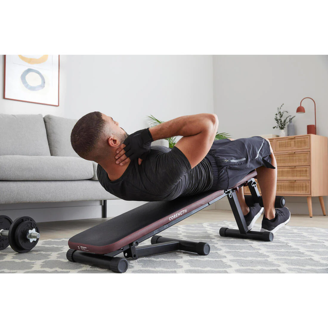 BANCO MUSCULACIÓN BENCH 500 FOLD PLEGABLE INCLINABLE - Image 10