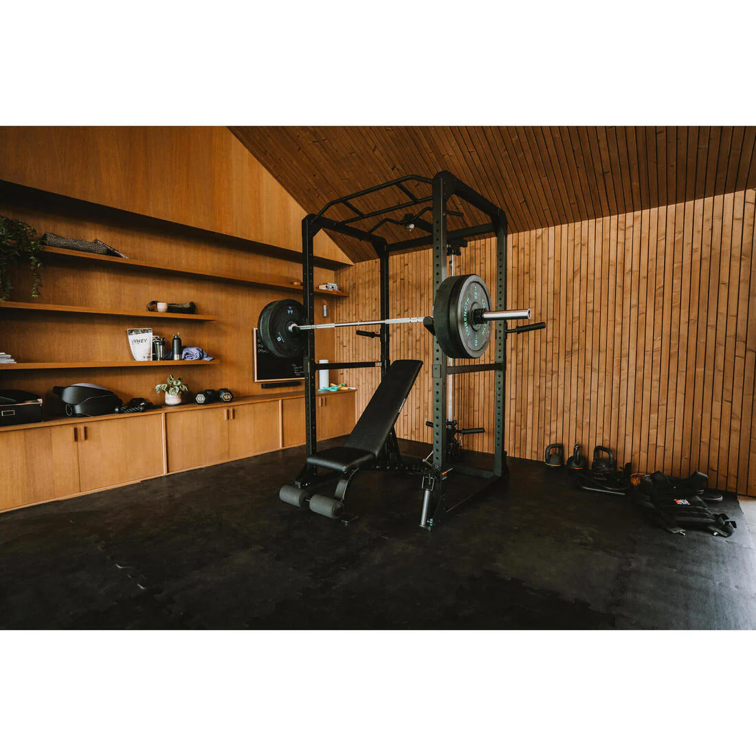 BANCO MUSCULACIÓN BENCH 900 REFORZADO INCLINABLE RECLINABLE - Image 14