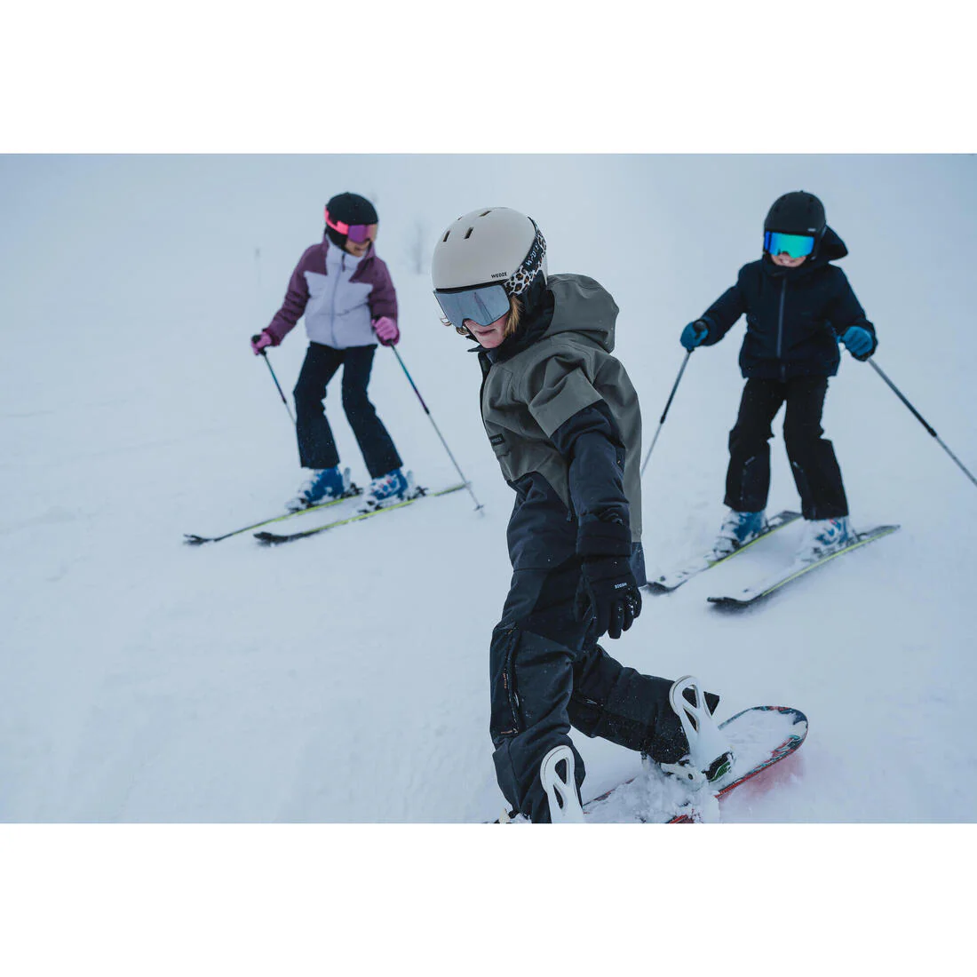 Bastones ski  correas desmontables niños negro - safety 500 - Image 10