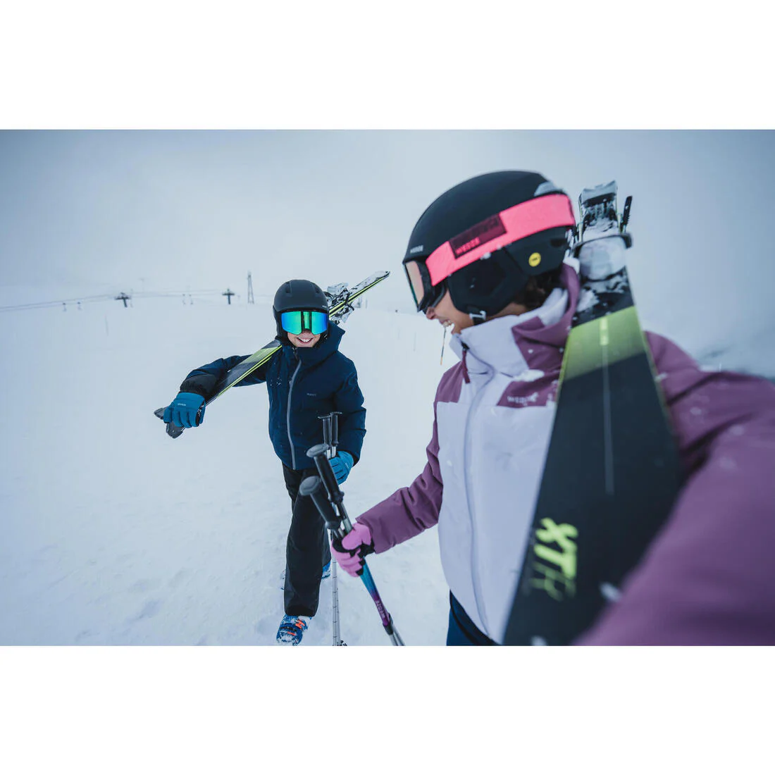 Bastones ski  correas desmontables niños negro - safety 500 - Image 14