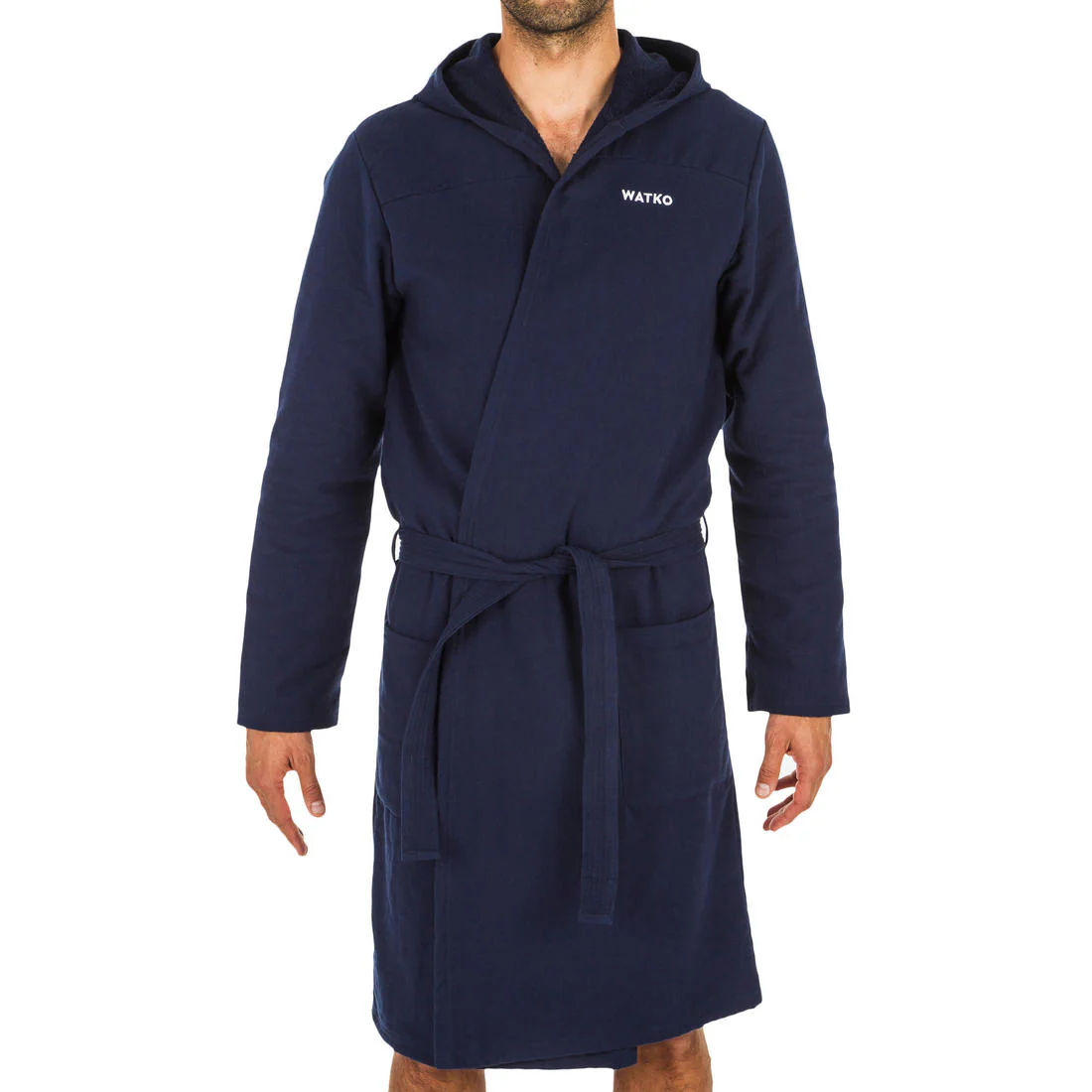 BATA HOMBRE ALGODÓN AZUL - Image 7