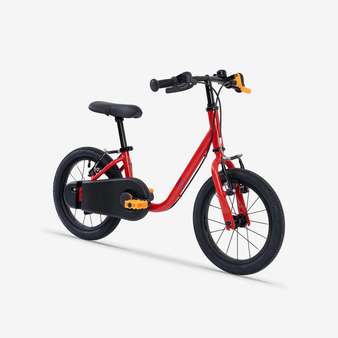 BICICLETA NIÑO 2 EN 1 - CUADRO ACERO 14" ROJA - Image 3