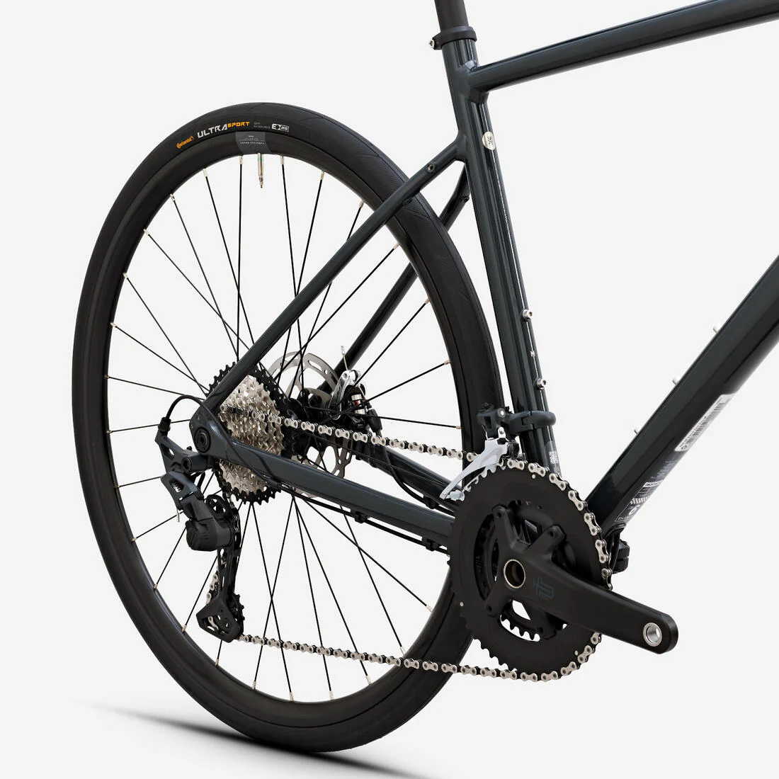 BICICLETA DE RUTA EDR MICROSHIFT SWORD 2X10 - CUADRO ALUMINIO GRIS - Image 4