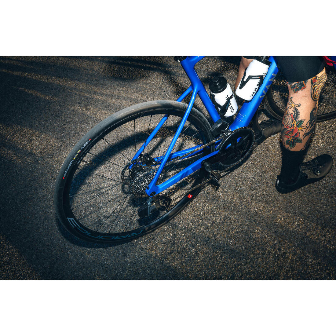 BICICLETA DE RUTA NCR SHIMANO TIAGRA 2X10 - CUADRO CARBONO LILA - Image 11