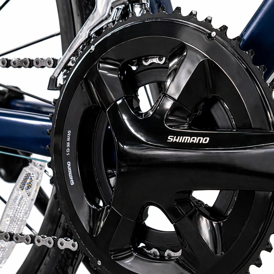 BICICLETA DE RUTA RC520 SHIMANO 105 2X11 - CUADRO ALUMINIO AZUL MARINO - Image 8