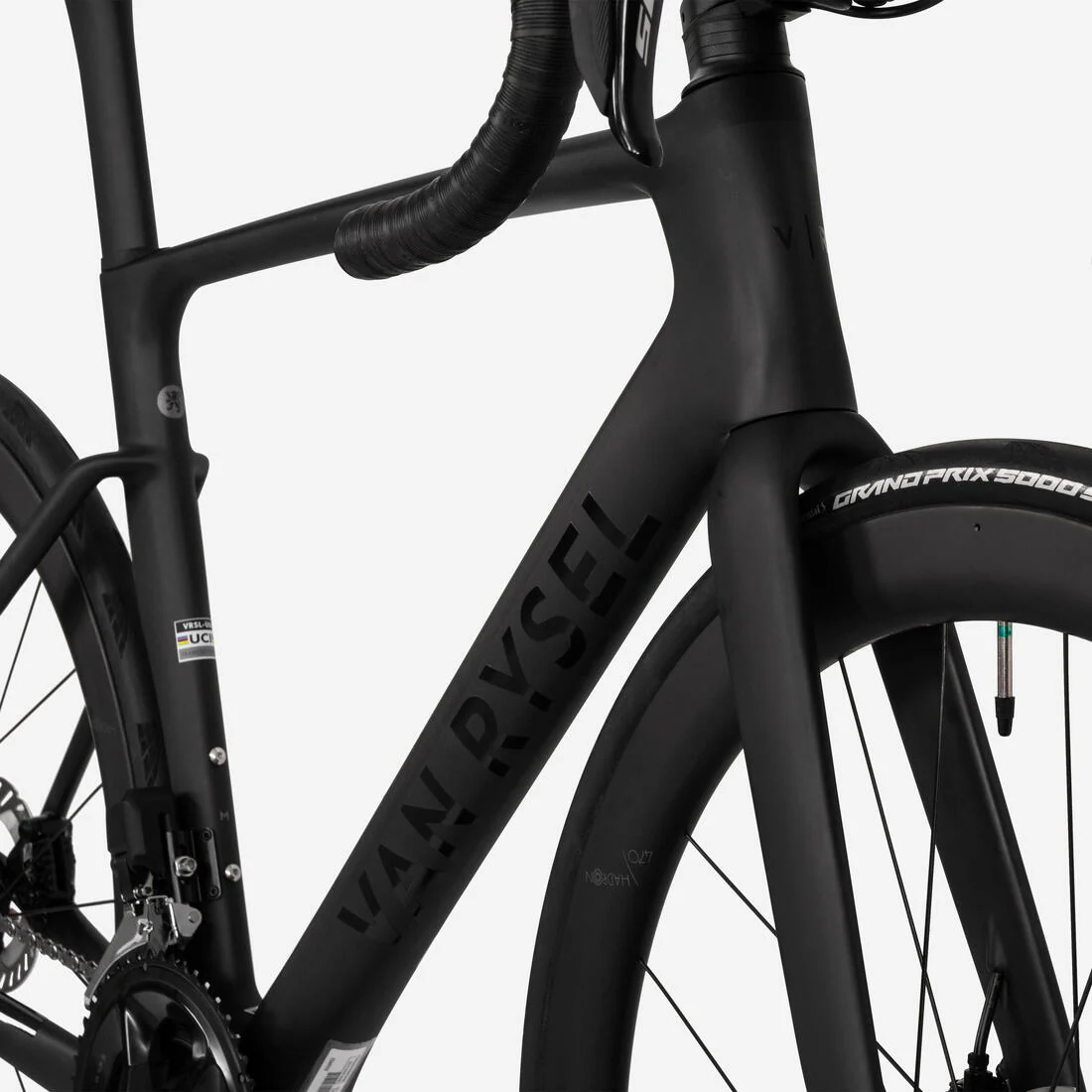 BICICLETA DE RUTA RCR 105 DI2 + SENSOR XCADEY - CUADRO CARBONO BRUTO NEGRA - Image 18