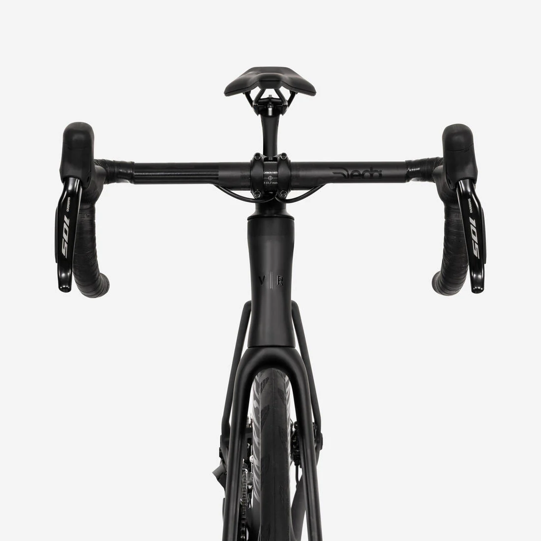 BICICLETA DE RUTA RCR 105 DI2 + SENSOR XCADEY - CUADRO CARBONO BRUTO NEGRA - Image 22