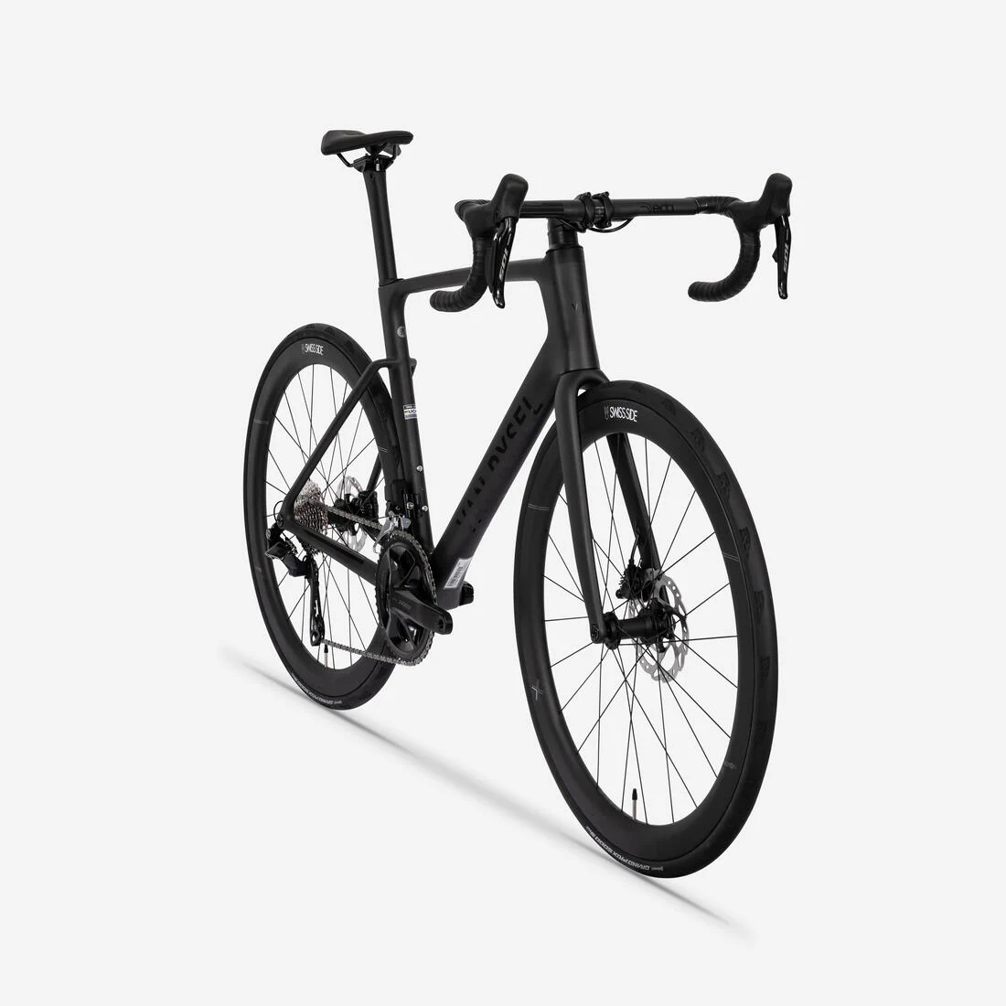 BICICLETA DE RUTA RCR 105 DI2 + SENSOR XCADEY - CUADRO CARBONO BRUTO NEGRA - Image 5