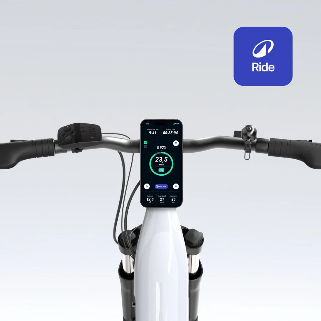 BICICLETA ELÉCTRICA TODOTERRENO E-ACTV 100 MARCO BAJO - Image 8