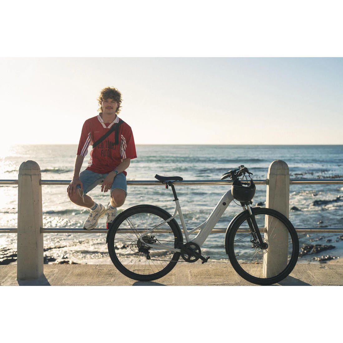 BICICLETA ELÉCTRICA TODOTERRENO E-ACTV 100 MARCO BAJO - Image 9