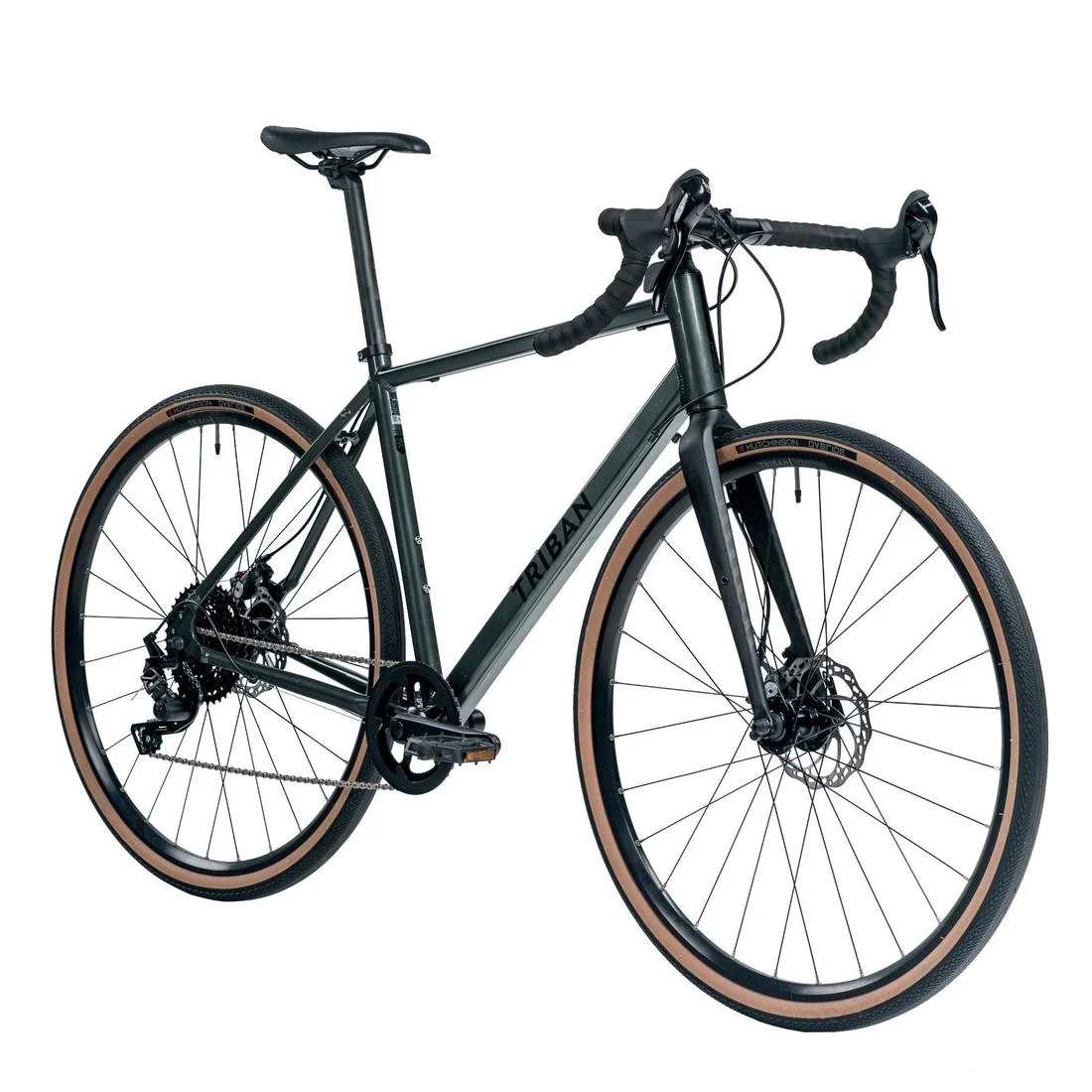 BICICLETA GRAVEL TRIBAN GRVL 120 11 V.  VERDE PETRÓLEO - Image 3