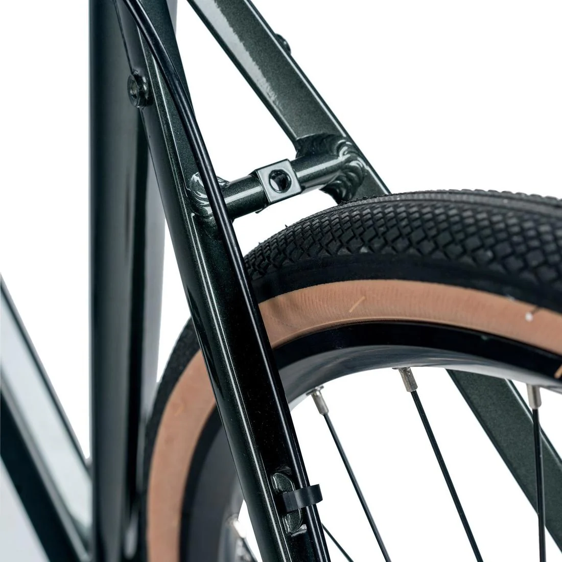 BICICLETA GRAVEL TRIBAN GRVL 120 11 V.  VERDE PETRÓLEO - Image 9