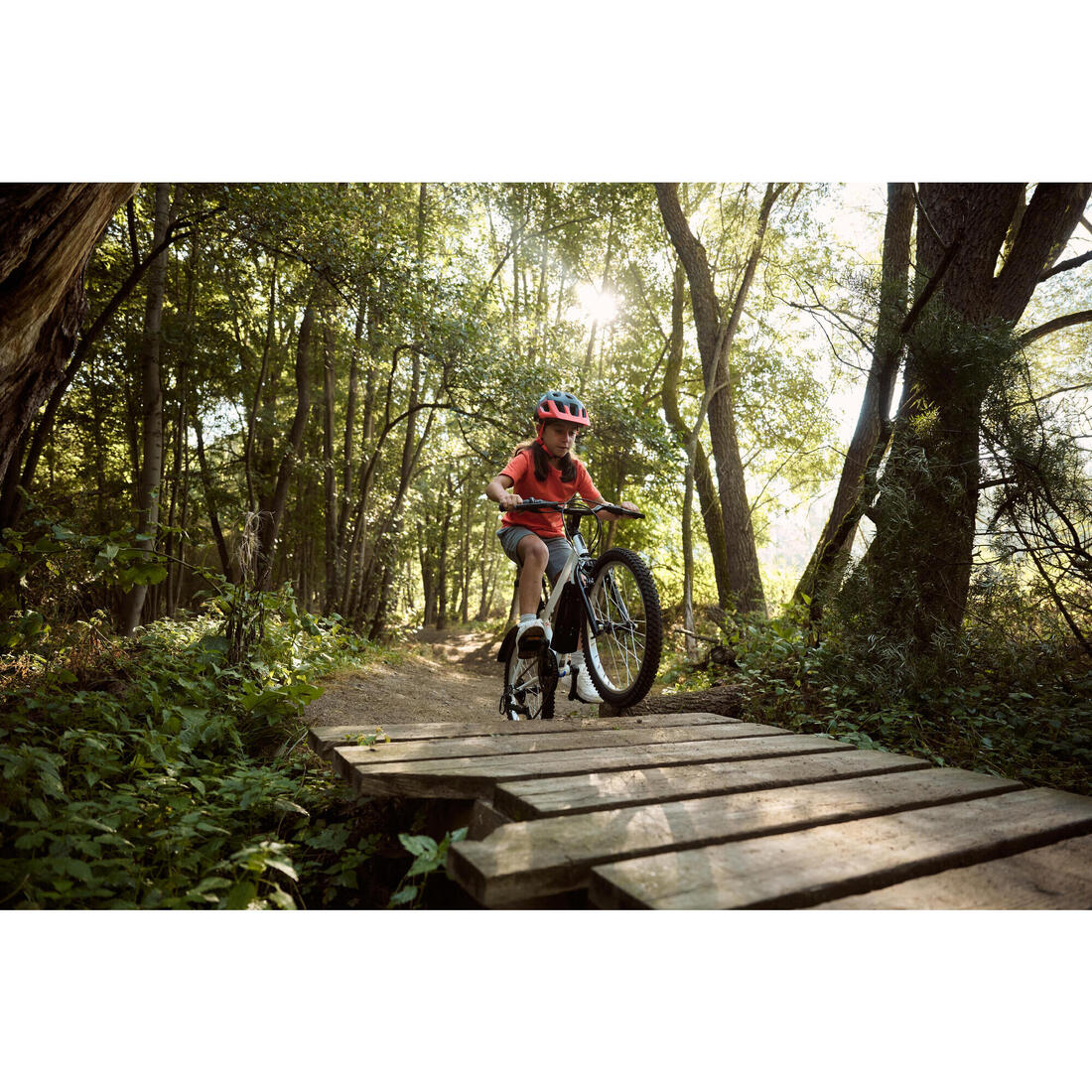 BICICLETA MOUNTAIN BIKE EXPL120 6 V.  - CUADRO ACERO 20" BLANCA - Image 16