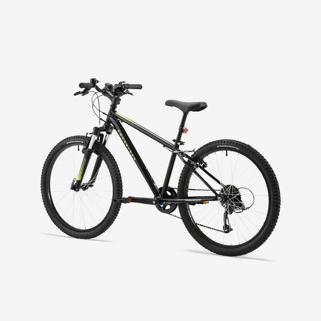 BICICLETA MOUNTAIN BIKE EXPL500 7 V.  - CUADRO ACERO 24" NEGRA - Image 3