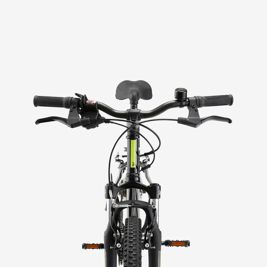 BICICLETA MOUNTAIN BIKE EXPL500 7 V.  - CUADRO ACERO 24" NEGRA - Image 5