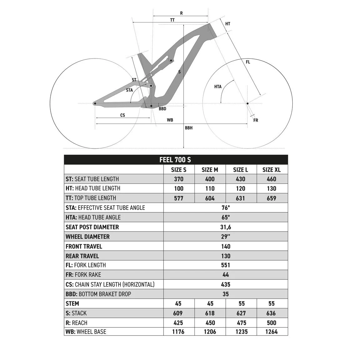 BICICLETA MOUNTAIN BIKE FEEL700S TEKTRO 11 V. - CUADRO ALUMINIO 29" ALL MOUNTAIN - Image 6