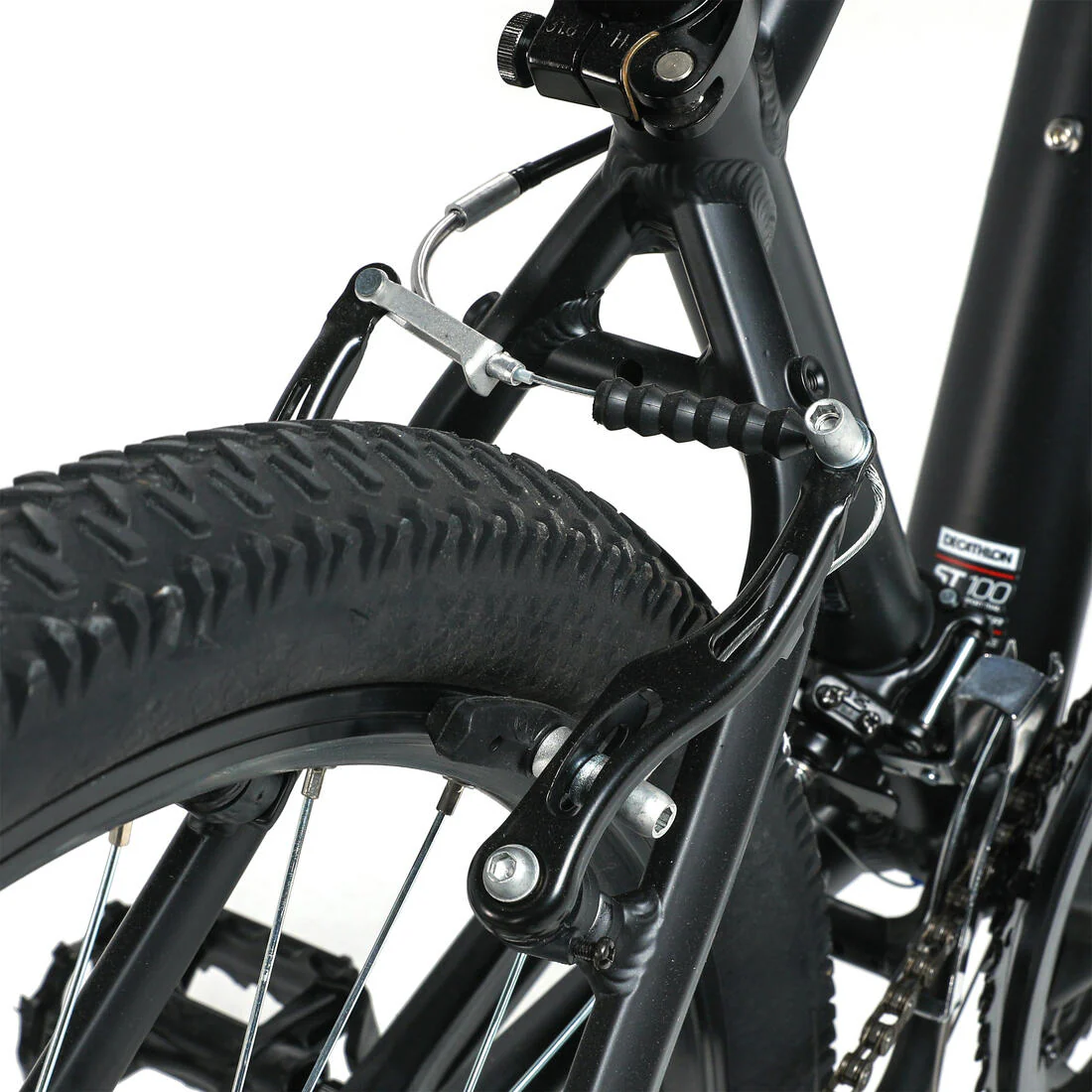 BICICLETA MOUNTAIN BIKE ST100 3X7 V.- CUADRO ALUMINIO NEGRO - Image 11