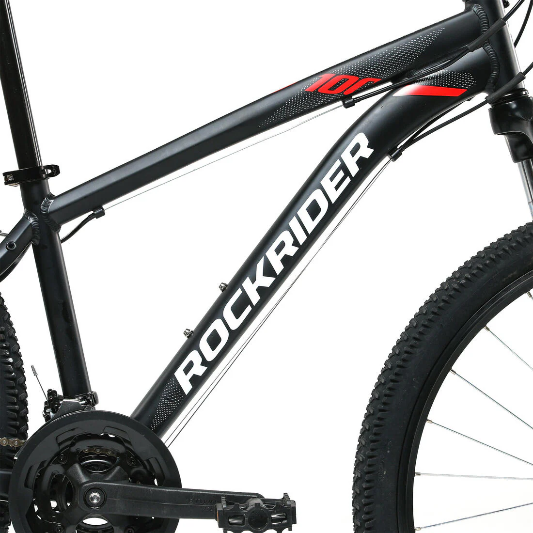 BICICLETA MOUNTAIN BIKE ST100 3X7 V.- CUADRO ALUMINIO NEGRO - Image 3