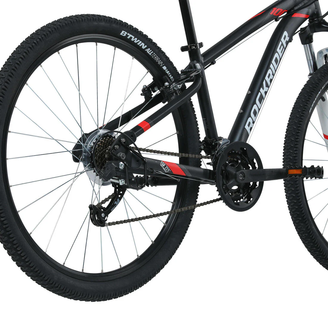 BICICLETA MOUNTAIN BIKE ST100 3X7 V.- CUADRO ALUMINIO NEGRO - Image 6