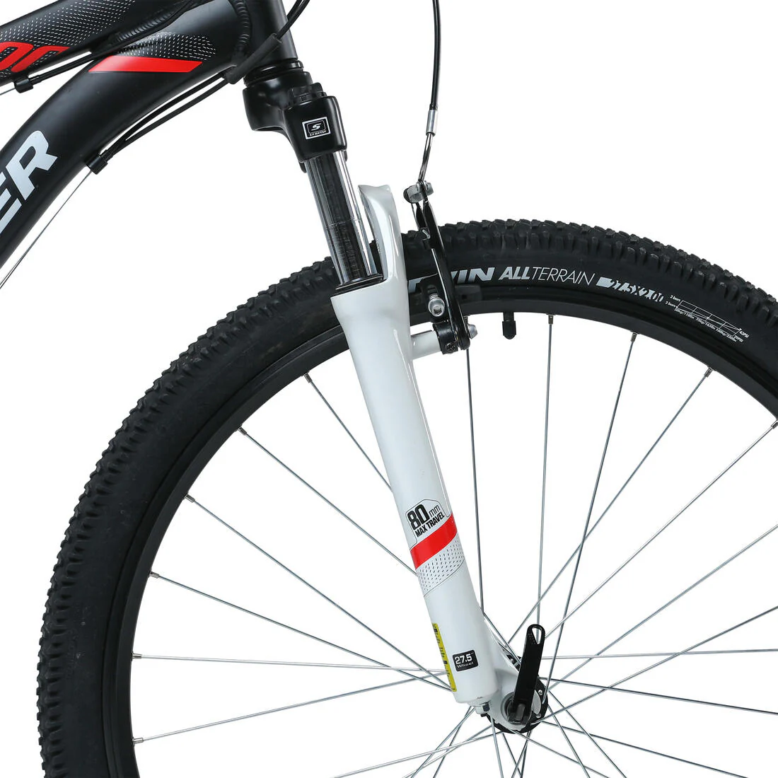 BICICLETA MOUNTAIN BIKE ST100 3X7 V.- CUADRO ALUMINIO NEGRO - Image 9