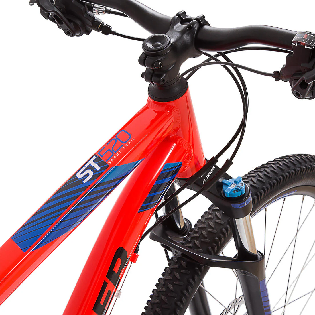 BICICLETA MOUNTAIN BIKE ST520 SRAM S200 3X8 - CUADRO ALUMINIO SPORT TRAIL 27,5" - Image 7