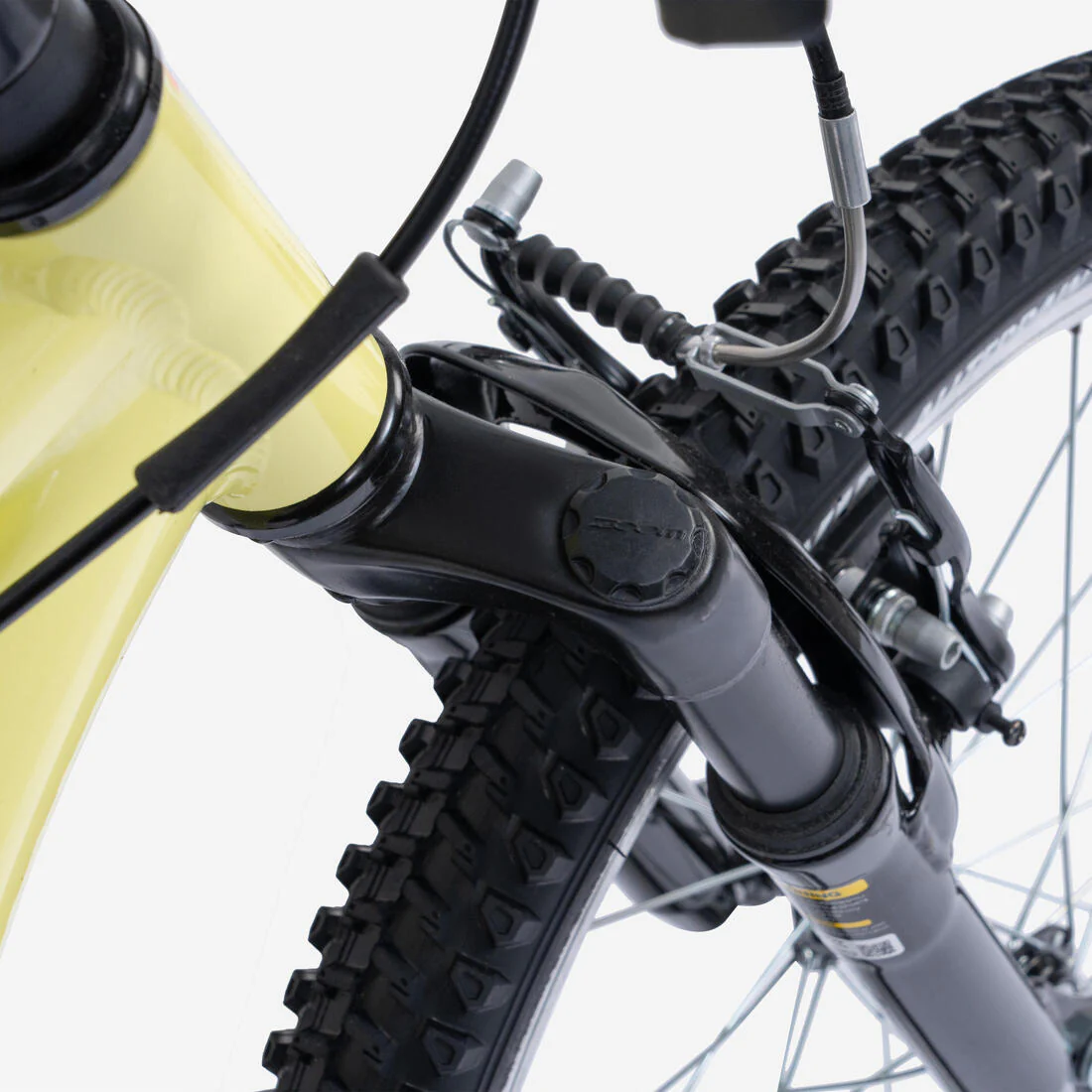 BICICLETA MTB EXPL 500 FR 20" AMARILLO - Image 7