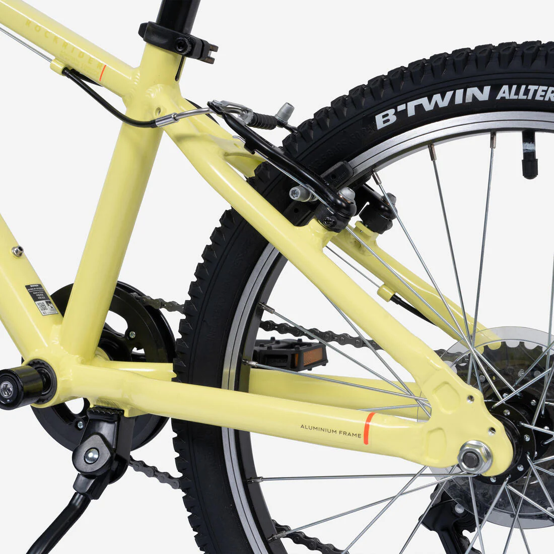 BICICLETA MTB EXPL 500 FR 20" AMARILLO - Image 8